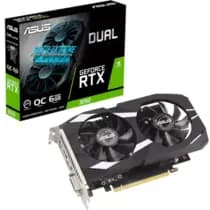 Placa de Vídeo Asus GeForce RTX 3050 Dual 6GB GDDR6 96 bits - 90YV0K61-M0NA00