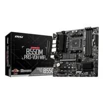 Placa-mãe Msi B550M Pro-VDH Wifi AMD Socket AM4 Preta