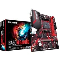 Placa Mãe Gigabyte para AMD AM4 B450M Gaming 2xDDR4 mATX