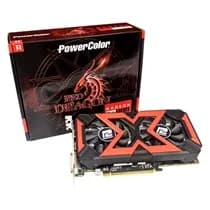 Placa de Vídeo Power Color Radeon RX 550 4GB Red Dragon 128Bit GDDR5 AXRX550-4GBD5-DHV5