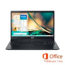 Notebook Acer Aspire 3 15.6'' HD Celeron N4020 128 SSD 4GB Windows 11 Home A315-34-C2BV - Preto