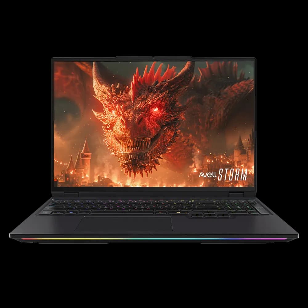 Avell STORM 570 Ti Intel Core Ultra 9 275HX RTX 5070 Ti (12GB) 16” QHD+ 300 Hz - 100% sRGB
