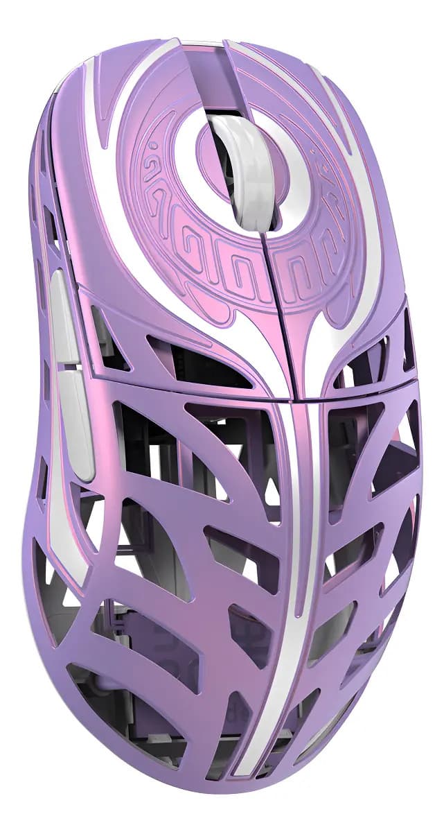 Mouse Gamer Sem Fio WLmouse Strider 8K Magnesium Violeta