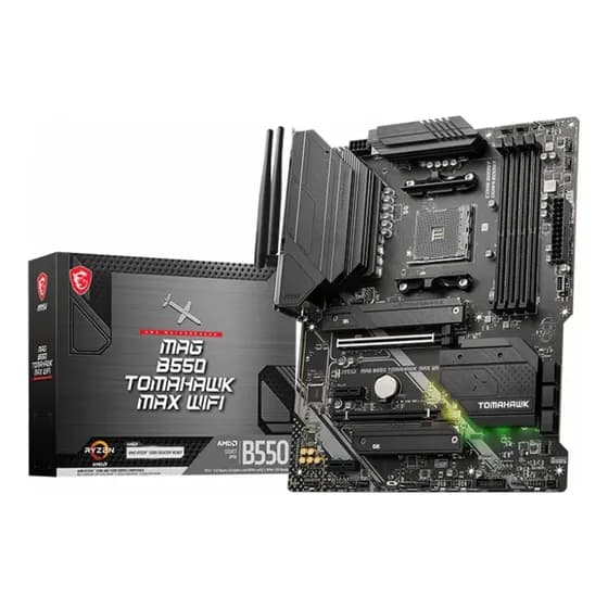 Placa-mãe Para Jogos Msi Mag B550 Tomahawk Max Wifi (amd A