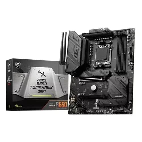 Placa Mãe Msi Mag B650 Tomahawk, B650, Socket Am5, Amd, Wifi Preto