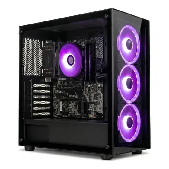 PC Gamer BluePC FORCE, AMD Ryzen 5, Radeon RX, 8GB DDR4, SSD 256GB, Fonte 500W - PGBP-FOR100