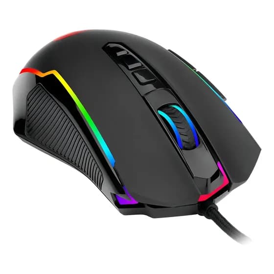 Mouse Para Jogos Redragon M910-k Rgb 9 Botões Programáveis Preto