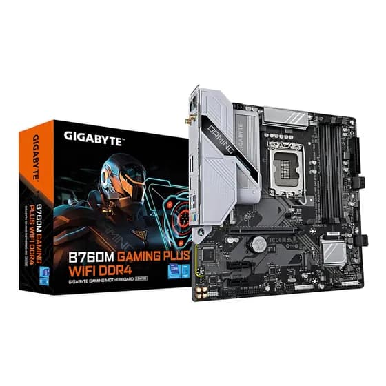 Gigabyte B760m Gaming Plus Preto/cinza