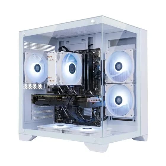 Pc Gamer Epic By Bluepc - Intel Core Ultra 5 225f, Geforce Rtx 5060 Ti 16gb, 32gb Ddr5, Ssd 1tb M.2 Nvme, 650w 80 Plus, Branco, 5 Fans - Pgbp-epi1288