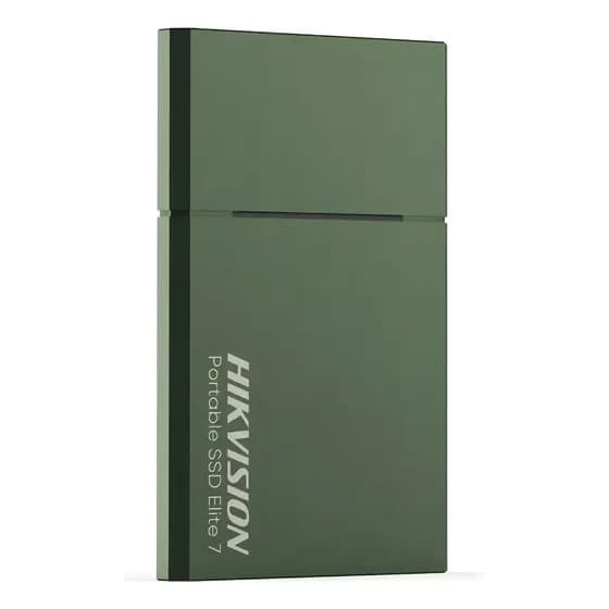 Ssd Externo Portátil Hikvision Elite 7 500gb Usb 3.2 Verde