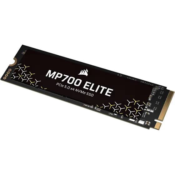 Ssd Corsair Mp700 Elite M.2 2280 De 1tb Pcie Gen 5.0 X4 Cor Preto
