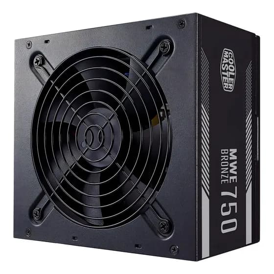 Fonte Cooler Master Mwe Bronze 750w 80 Plus c/ Cabo de Energia