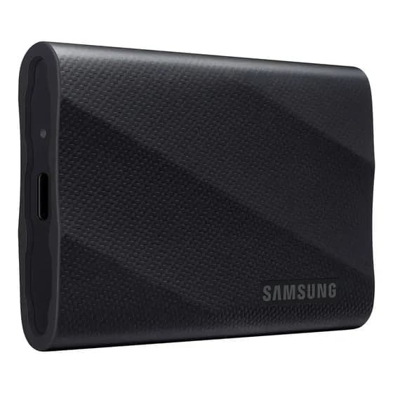 Disco rígido externo SSD preto Samsung T9 2tb 3.2 Usb C 2000MBs