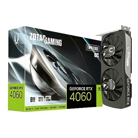 Placa Gráfica Compacta Zotac Gaming Geforce Rtx 4060 Para