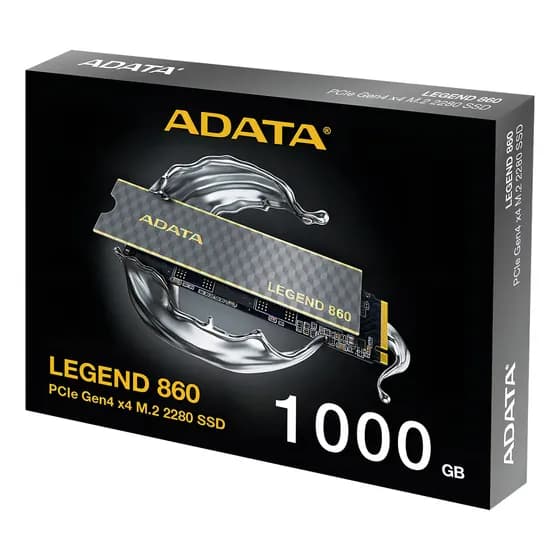 Ssd Adata Legend 860 1tb M.2 Nvme - Sleg-860-1000gcs Preto