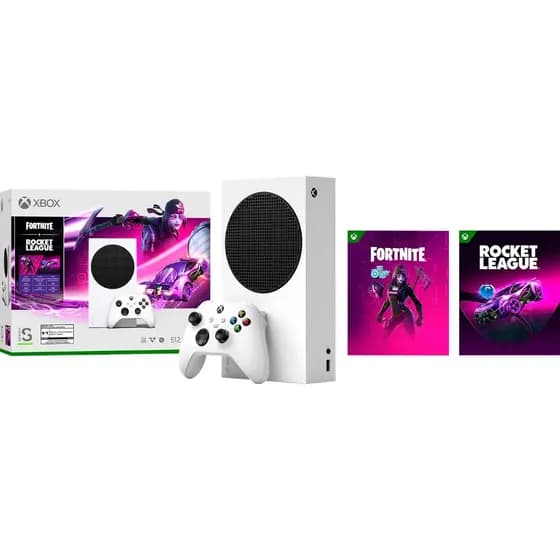 Microsoft Xbox Series S RRS-00026 512GB Fortnite & Rocket League Bundle cor branco 2021 - Excelente (Recondicionado)