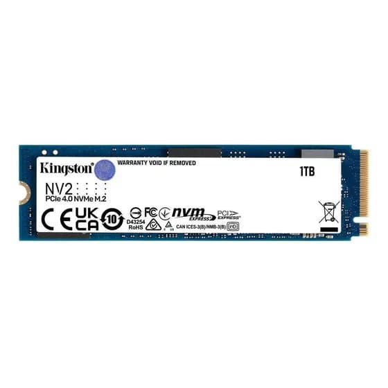 Ssd 1tb Kingston Nv2 Pcie Nvme M2 2280 Leitura: 3500mbs - Aceitável (Recondicionado)