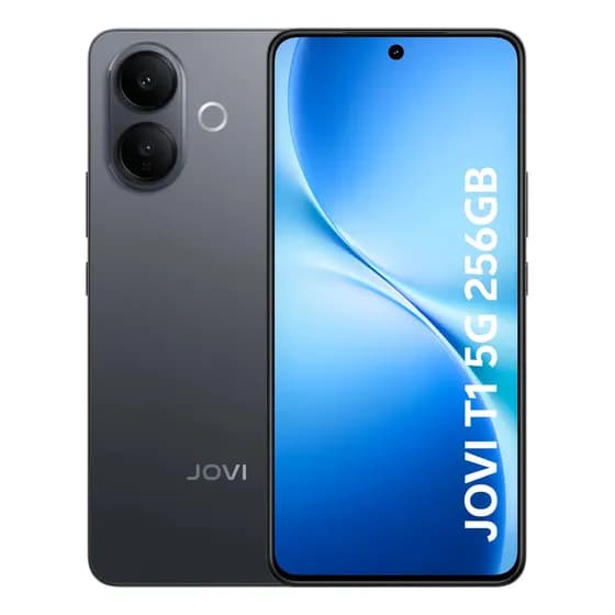 Smartphone JOVI T1 5G 256GB 16GB RAM (8GB+8GB Estendida) Bateria 6500mAh Câmera 50MP 4K - Preto Titânio