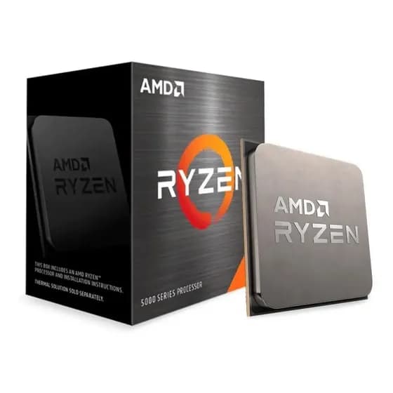 Processador gamer AMD Ryzen 5 5600 100-100000927 (OEM) de 6 núcleos e 4.4GHz de frequência sem gráfica integrada