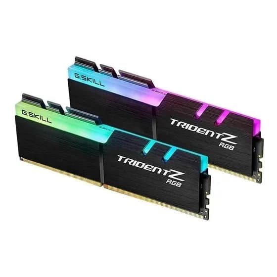 Memória RAM Trident Z RGB preto 32GB 2 G.Skill F4-3000C16D-32GTZR