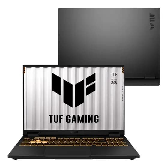Notebook Asus Tuf Gaming F16 Fx608jhr Nvidia Rtx 5050 Intel Core I7 14650hx 16gb Ram 512gb Ssd Windows 11 Home Tela 16 165hz Nível Ips Cinza - Rv016w