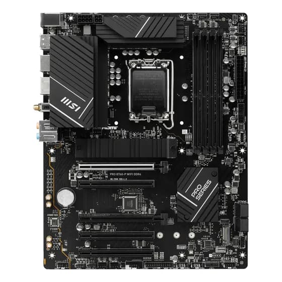Msi Pro B760-p Wifi Ddr4 Lga 1700 B760 Atx Mb Wi-fi 6