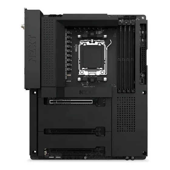 Placa-mãe do computador NZXT N7 B650 E N7-B65XT-B1 cor preta