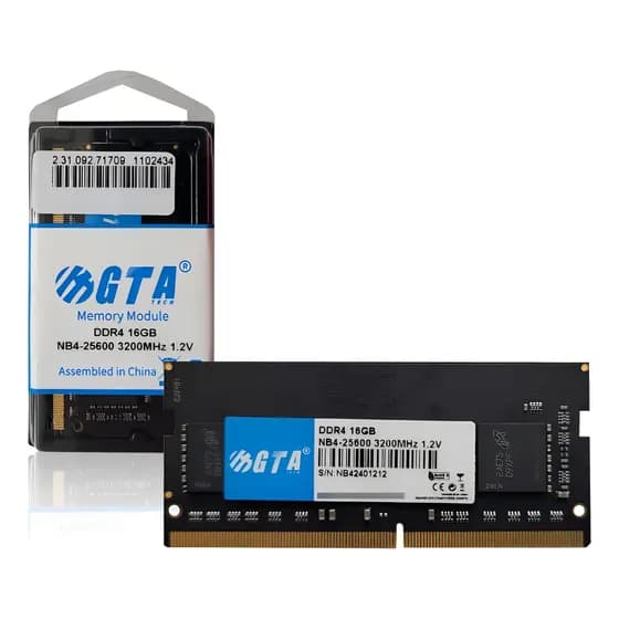 Memoria Notebook. 16gb Ddr4 3200 Cl 20 1.20v Gta Tech