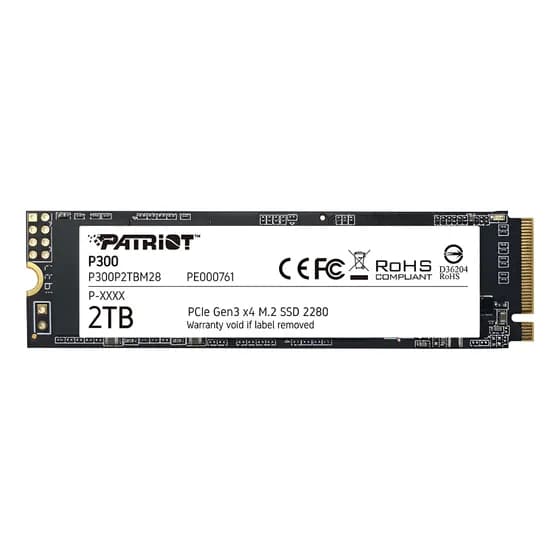 interno Patriot P300P2TBM28 2TB preto