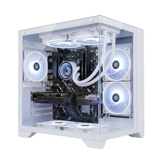 PC Gamer EPIC by BluePC - Intel Core Ultra 5 245KF, Geforce RTX 5070 12GB, 16GB DDR5, SSD 1TB M.2 NVMe, 800W 80 Plus,Branco, 5 fans RGB - PGBP-EPI1315