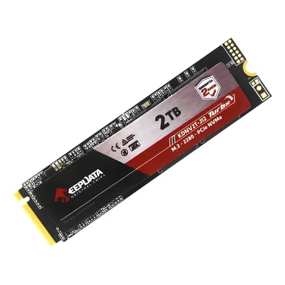 SSD M.2 Keepdata Turbo 2TB NVME PCIe Gen3 2400MB/s Leitura