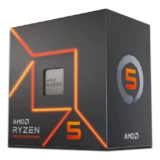 Processador Amd Ryzen 5 7600, 6 Núcleos, Am5, 12-thread