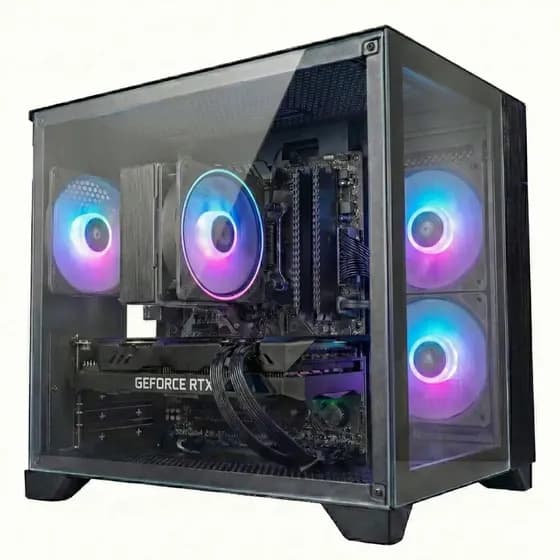 PC Gamer 2Eletro FPS Intel Core i7, Geforce RTX 3050 8GB, 16GB RAM, SSD 480GB, Fonte 600W 80 Plus, Gabinete aquário com LEDs RGB - PG2E-0128FP