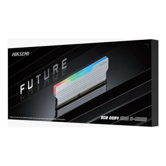Memória Ram Ddr4 Hiksemi Future Rgb Branco 3200mt/s Cl18 8gb