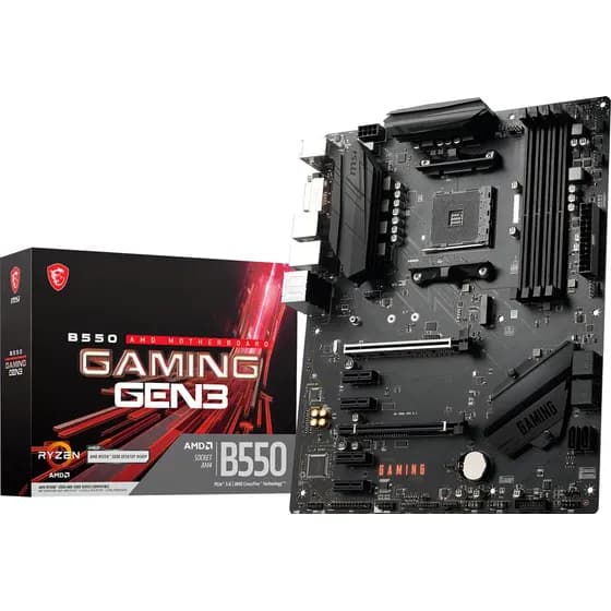 Placa-mãe Msi B550 Gaming Gen3 Para A Série Amd Ryzen 5000