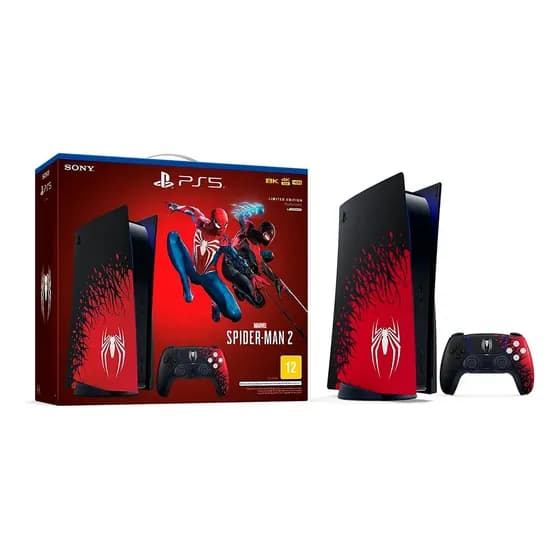 Sony PlayStation 5 825GB Marvel’s Spider Man 2 Limited Edition Mídia Física