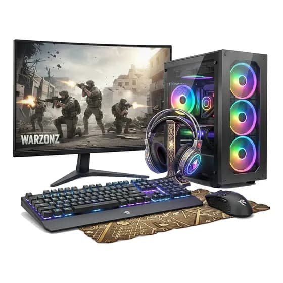 Computador Gamer Completo I7 Ssd /rtx 3050 /32gb /roda Tudo 620 Gb 32 Gb Rtx 3050 6gb Ddr6