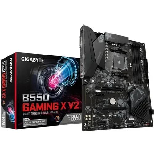 Placa Mãe Gigabyte Para Amd Am4 B550 Gaming X V2 4xddr4 Atx Preto
