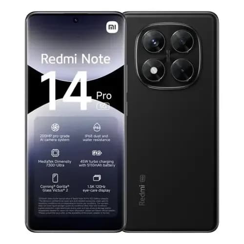 Smartphone Xiaomi Redmi Note 14 Pro 5g 12gb 512gb RAM preto