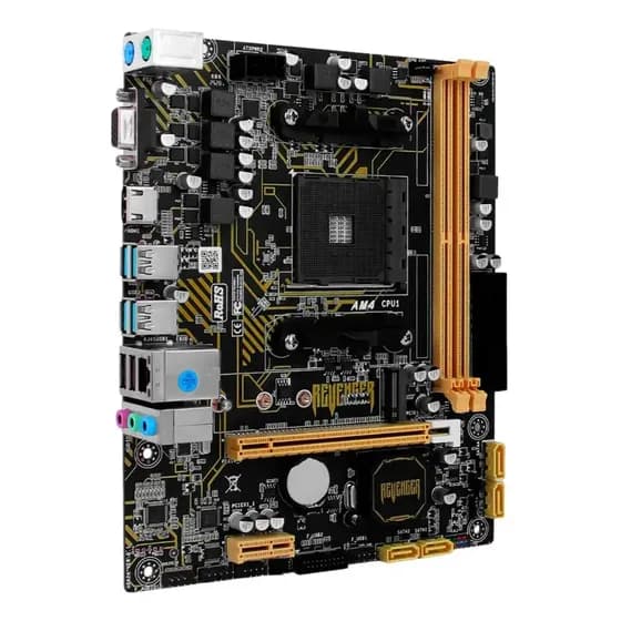 Placa Mãe Gamer B550 2x Ddr4 M.2 Nvme 1xpci Express X16