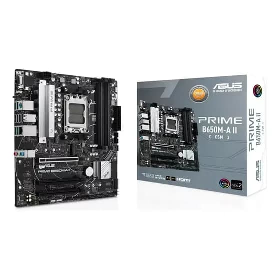 Placa-mãe Asus Prime B650m-a Il Csm Am5 Matx Color Negro