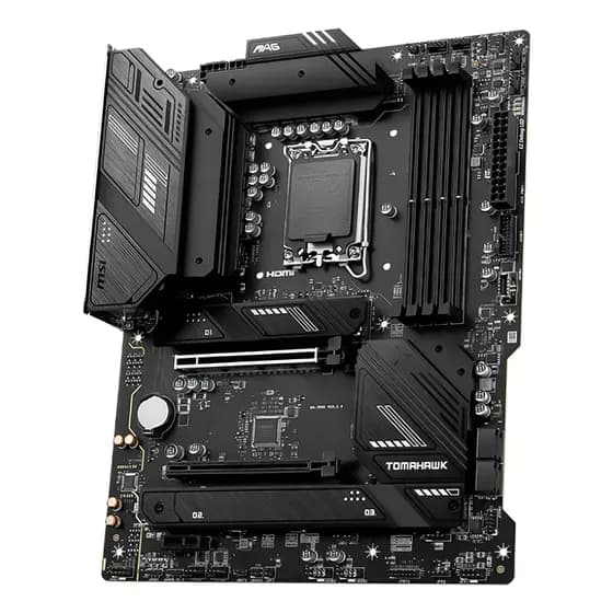 Placa Mãe Msi B760 Mag Tomahawk Wi-fi Ddr5 Socket Lga 1700 Cor Preto