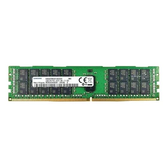 Memória RAM verde 32GB 1 Samsung M393A4K40BB1-CRC4Q
