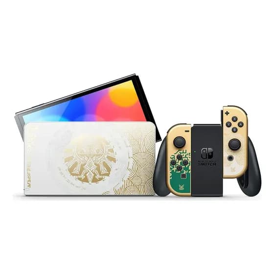 Nintendo Switch OLED HEG-001 64GB The Legend of Zelda: Tears of the Kingdom cor dourado 2023