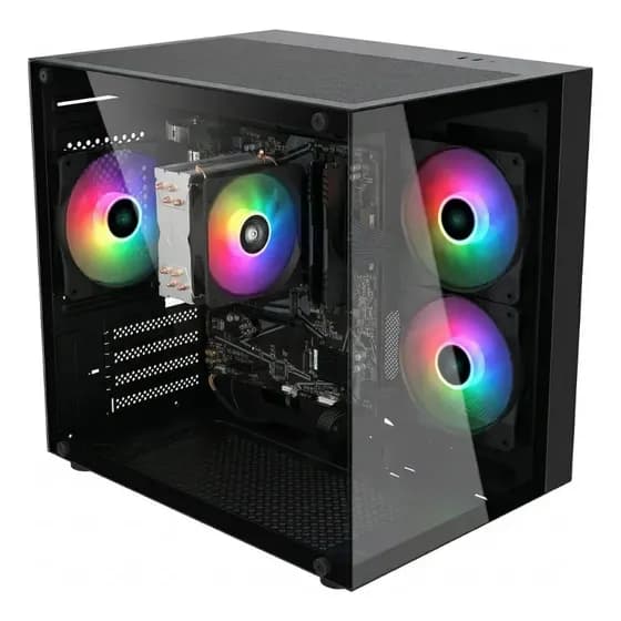 PC Gamer BluePC FIRE - AMD Ryzen 5 5600GT, 16GB DDR4, Radeon VEGA, SSD 512GB, Fonte 500W - PG2E-1011FI