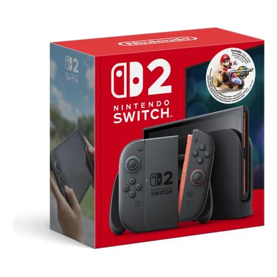Console Nintendo Switch 2+pacote Mario Kart World