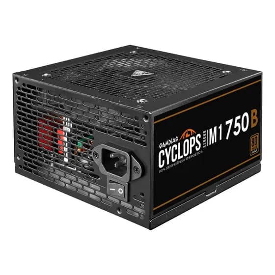 Fonte Gamer Gamdias Cyclops M1-750b 80 Plus Bronze Atx 2.31