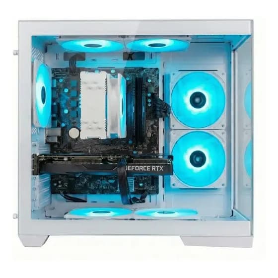 PC Gamer PULSE by BluePC - AMD Ryzen 7 5700X, GeForce RTX 5060 8GB, 32GB DDR4, SSD M.2 PCie 1TB, Fonte 600W 80 Plus - PGBP-PUL135