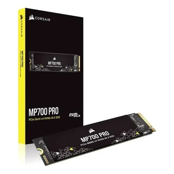M.2 Corsair Mp700 Pro Nvme Gen5 2tb Leituras: 12400mb/s Cor Preto