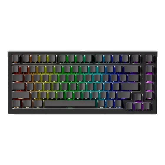 Akko Tac75 He Teclado Magnético Socd Rapid Trigger 75% Rgb Cor De Teclado Preto Idioma Inglês Internacional